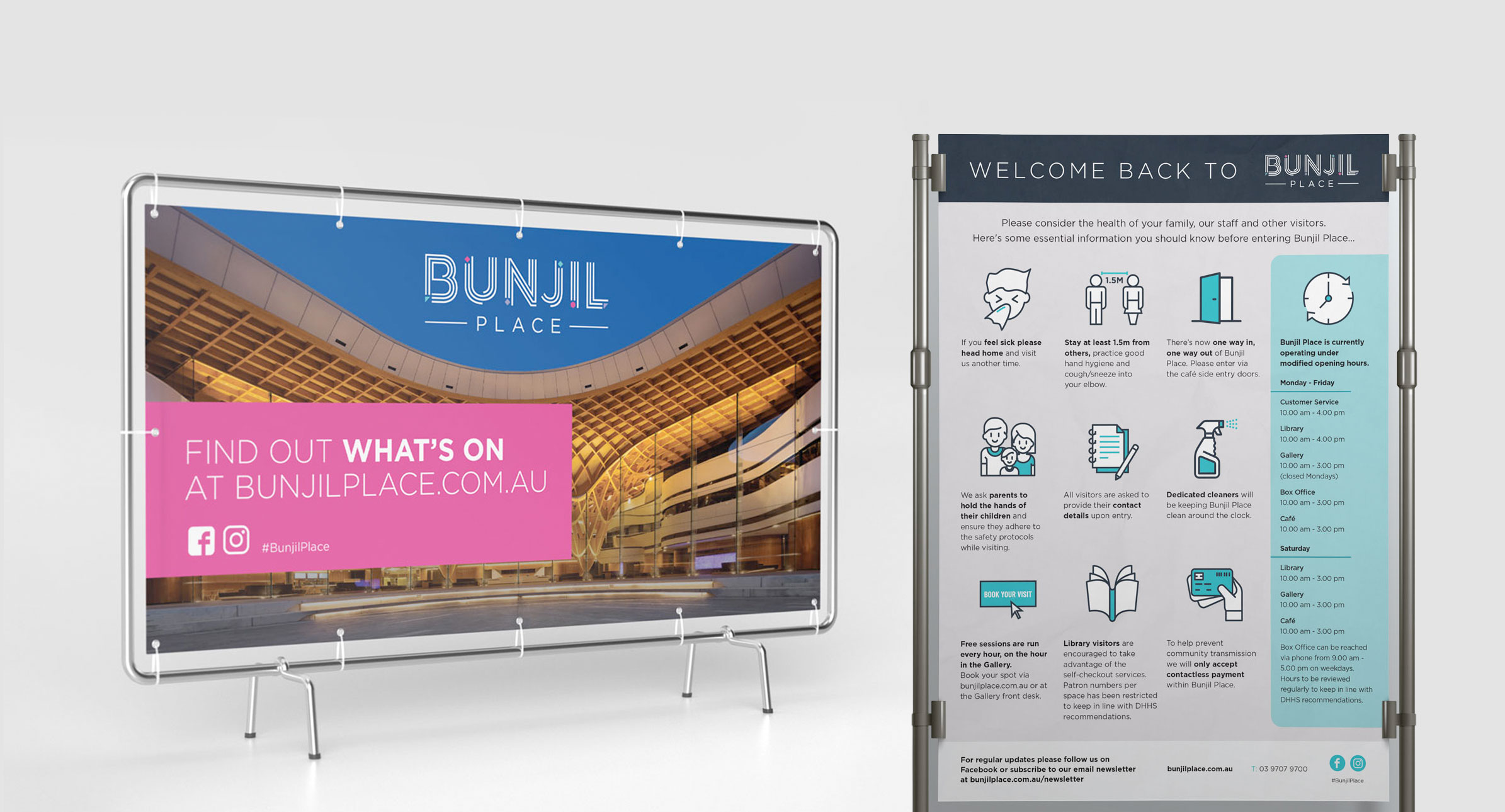 Zeemo are providing continuing professional services to Bunjil Place is in advertising