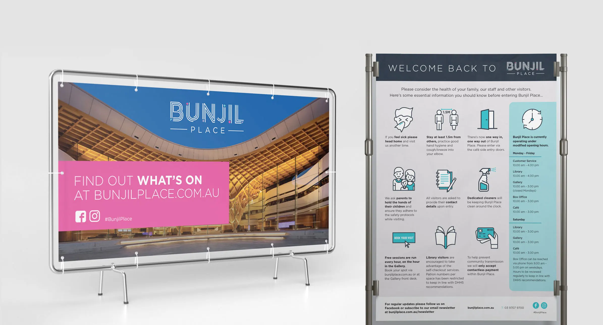 Zeemo are providing continuing professional services to Bunjil Place is in advertising