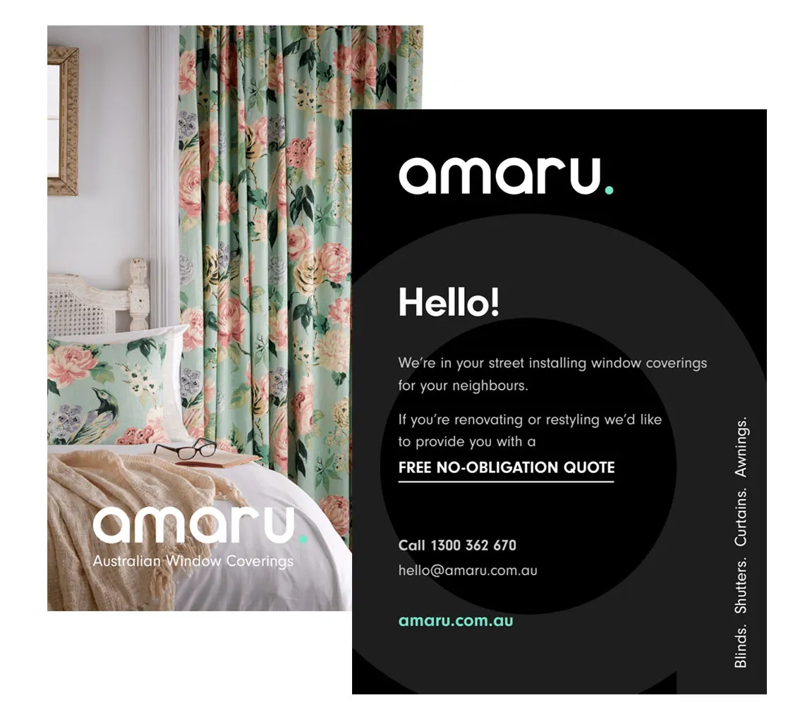 Amaru - Installing window coverings for your neighbours
