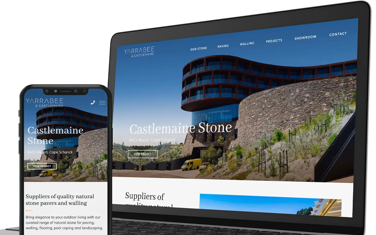 Yarrabee engaged Zeemo for custom designed website with branding